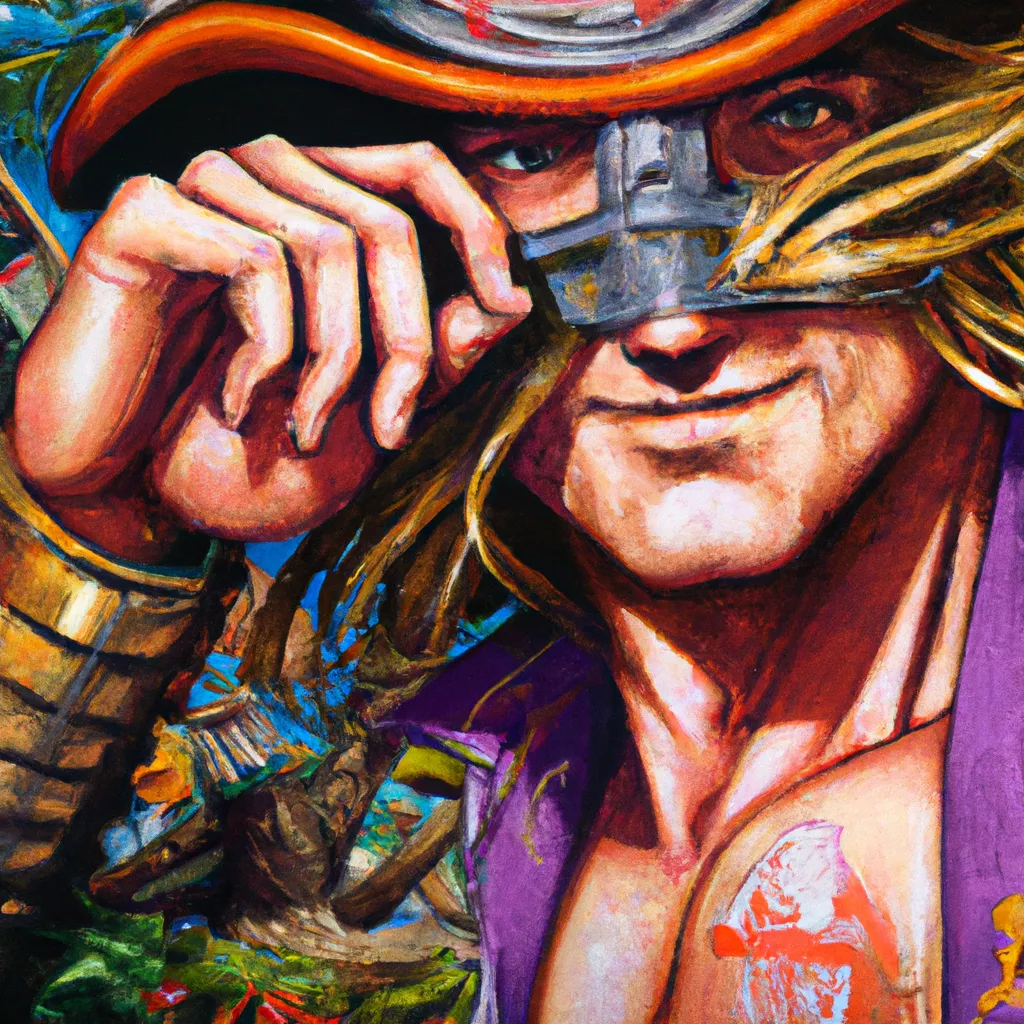 Prompt: anime acrylic painting 1979 OMNI Magazine Cover art of the anime one piece in cyberpunk style by Vincent Di Fate, full body character portrait, 8k, intrinsic detail, artstation, cgsociety, very detailed, intricate, detailed illustration, by artgerm and greg rutkowski and alphonse mucha, octane render, unreal engine, hyperrealism, Movie poster style, cel-shaded, shonen jump cover art, grunge aesthetic, profile picture