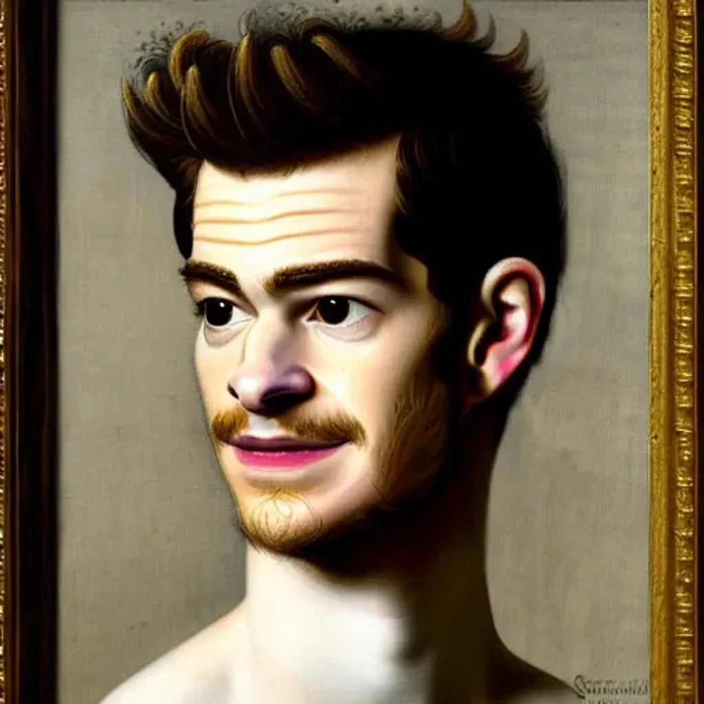 Prompt: Portrait of Andrew Garfield by Sofonisba Anguissola