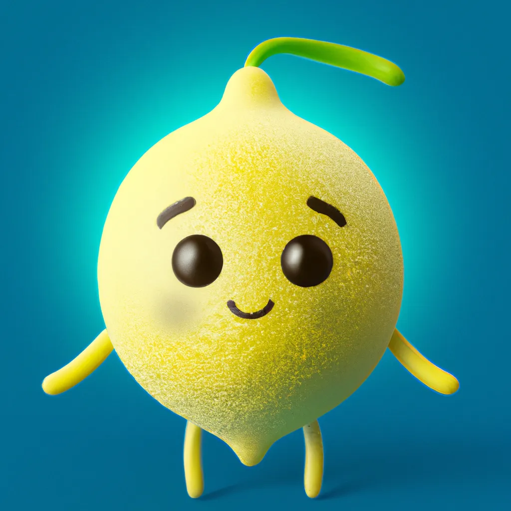 a humanoid lemon, streaming a YouTube channel, sitti... | OpenArt