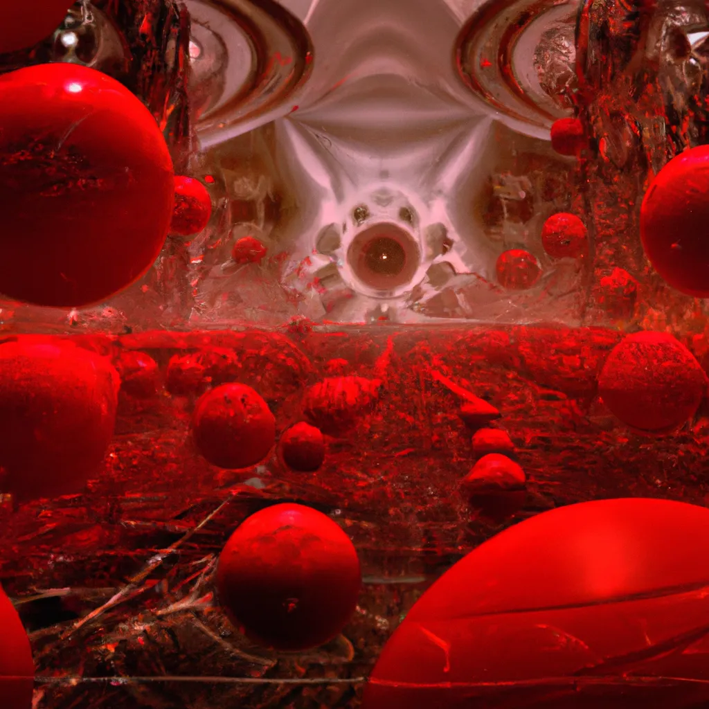 Prompt: sinister vast red cyberspace dimension, tron, half-life 2, first-person shooter, made from red spheres, red dark digital monsters, beautiful science fantasy landscape, cybernetic, surreal, artstation, highly detailed, art by yuumei, concept art, vast, operatic