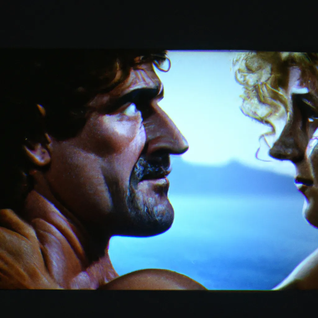 Prompt: A film still from a gritty 1980s James Cameron movie about Hercules. Realism. 4k. 8mm. Grainy. Panavision.