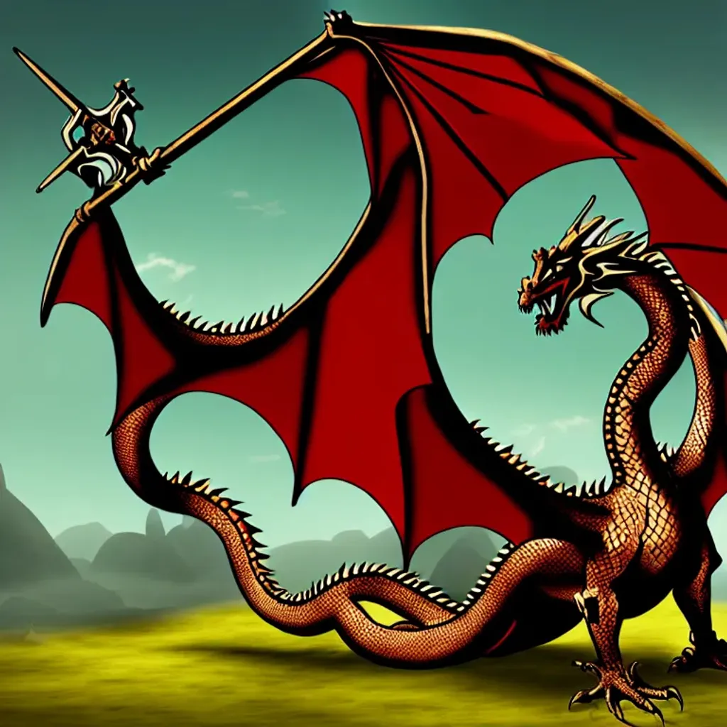 medieval western Dragon | OpenArt