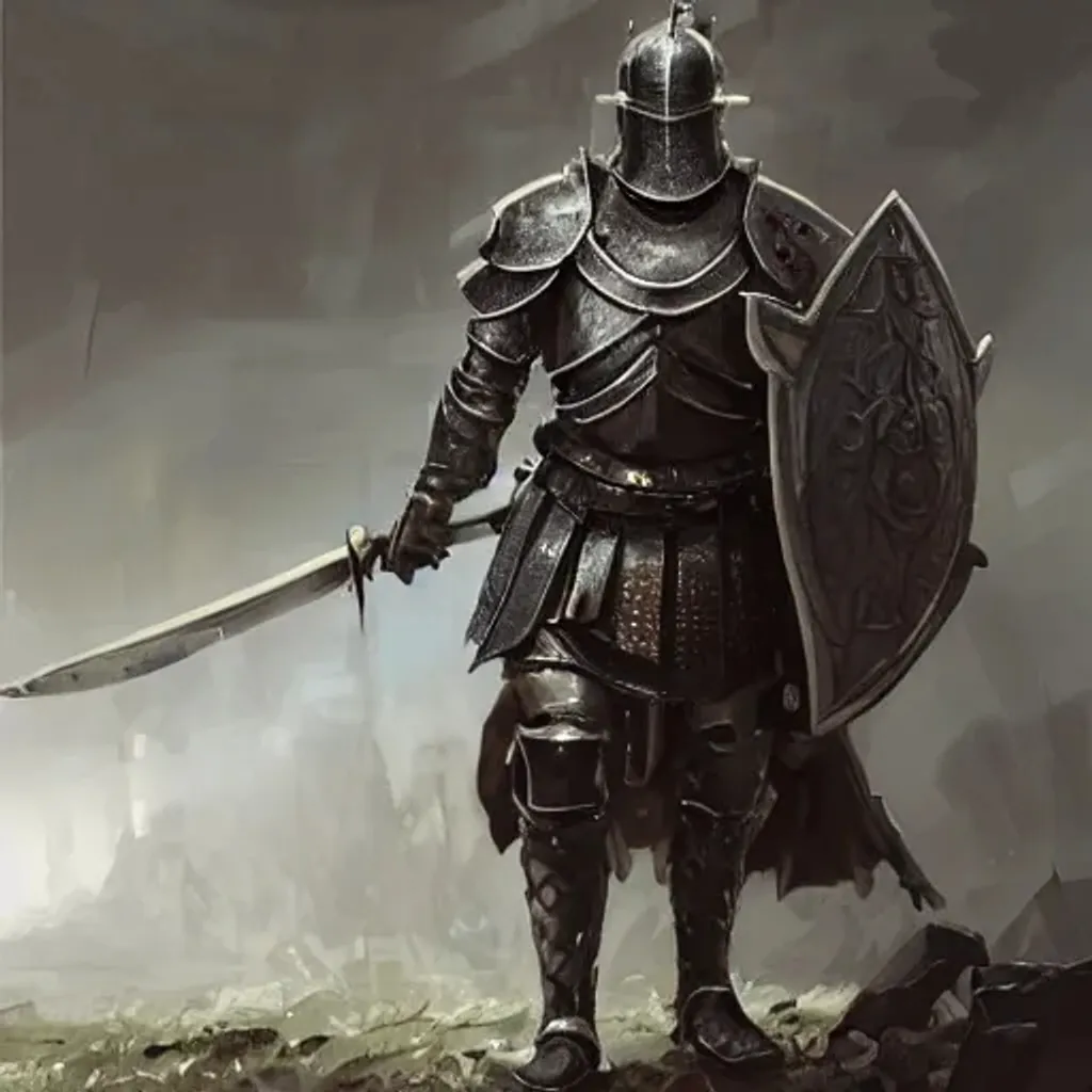 Prompt: a photorealistic painting of an young knight, fully clothed in battle armor, helm with eagle shape, intricate, elegant, digital painting, concept art, illustration, sharp focus, minimal artifacts, from Dark Souls, from Elden Ring, in the style of Ruan Jia and Mandy Jurgens and Greg Rutkowski, trending on Artstation, award winning