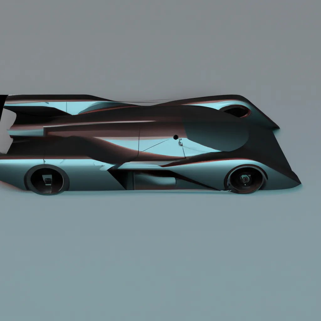 Prompt: 3d hypercar Vintage 