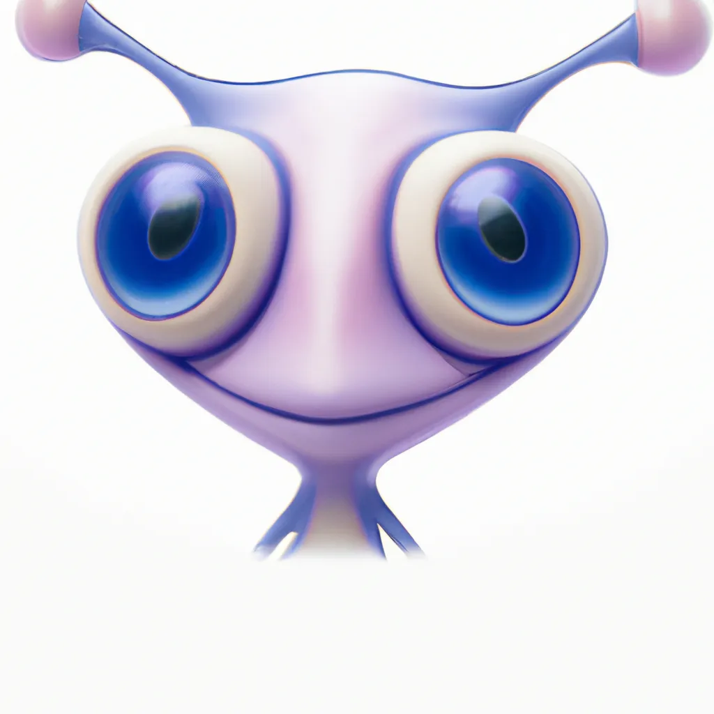 Prompt: best character design ever cute alien ultra-realistic 4K 