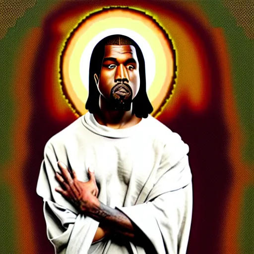 Kanye West as Jesus Christ are lord and savior | OpenArt