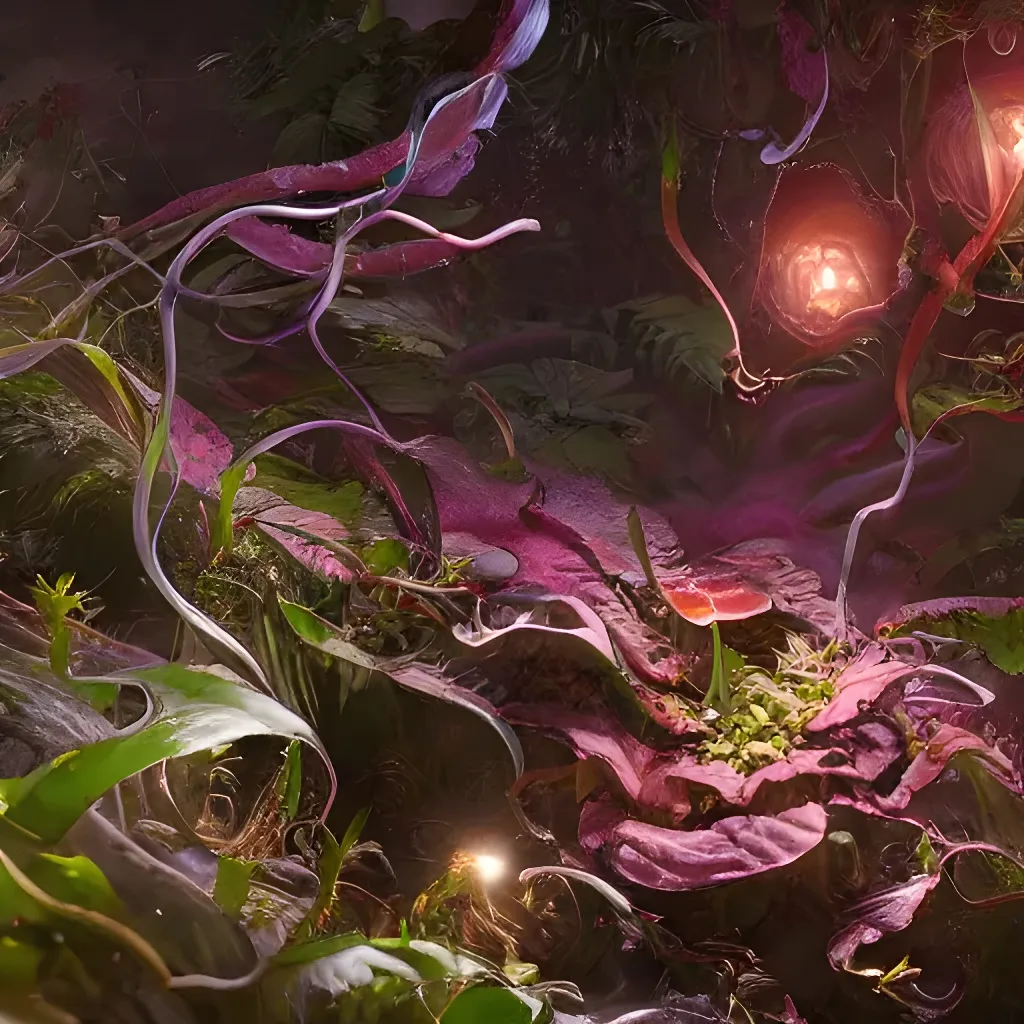 Prompt: Carnivorous plant, intricate drawing, art by rossdraws, loish, Mel Milton, Bo Feng Lin, Eric-Anthony Johnson. unreal engine 5, blender, octane, ray tracing, dramatic studio lighting, sharp focus, masterpiece, post processing