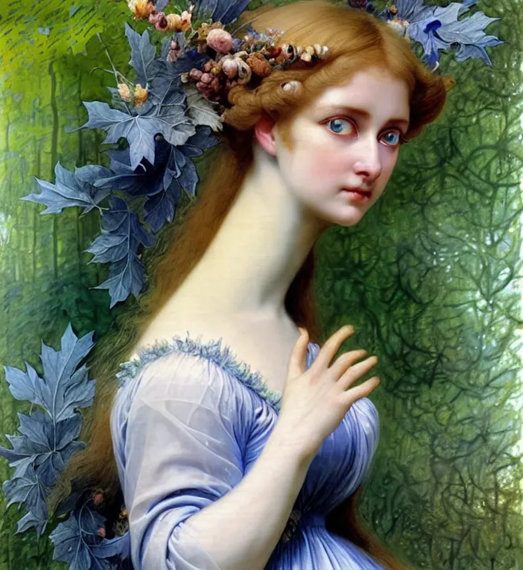 Prompt: (( woman cherub shapeshifter by Alan Lee, FRANZ XAVER WINTERHALTER , David Hockney,  )) (lynx-Influence) indigo cream mustard pine amber, silver photorealistic eyes, beautiful face, beautiful hands, impeccable skin details, very healthy, galaxy hair, glowing translucent fractal ((snowflakes)) by ((Sybilla de Merian, John Berkey)) background theme (murmuration of icicles) made of shining translucent silicone, high index of refraction, bioluminescent (fractal spray of droplets) by ((Yayoi Kusama, Howard David Johnson)) airbrush, acrylic on paper, smokey sky, fBm clouds, sunlight and shadows,  cinematic, ultra realistic, sense of high spirits, global illumination, volumetric fog,  volumetric lighting, occlusion, Poser 128K UHD fractal, pi, fBm