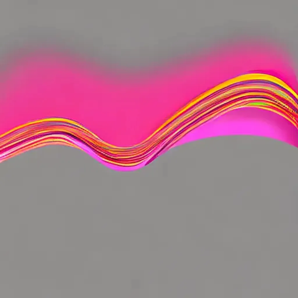 Prompt: pink burst, orange wavy red lines, slant, red fusion flare.