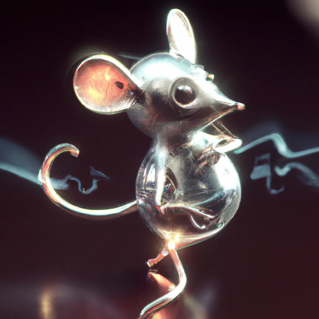 Prompt: Curvaceous Light beings | mystical dancing mouse as a light bending cute angel covered in streaks of halogen light in the style of Hieronymous Bosch, Bruce Pennington, Dali, Munch, Escher, Klarwein, Yamamoto, Hattori, Leyendecker, Mullins, Magritte, Giger | muted soft tones | dark background | ultra sharp focus | 3d octane render artstation trending 8k unreal engine | dance revolution | Disney Pixar Dreamworks 