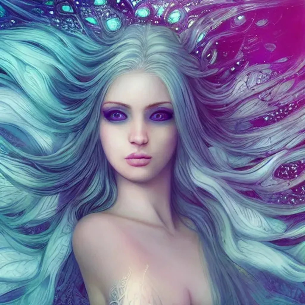 highly detailed beautiful female mermaid, beautiful... | OpenArt