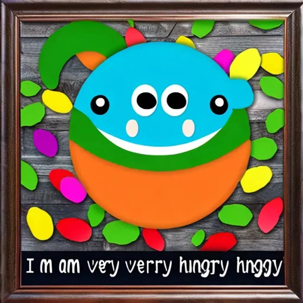 I Am VERY HUNGRY, Digital Art, Video Game Art, Color... | OpenArt