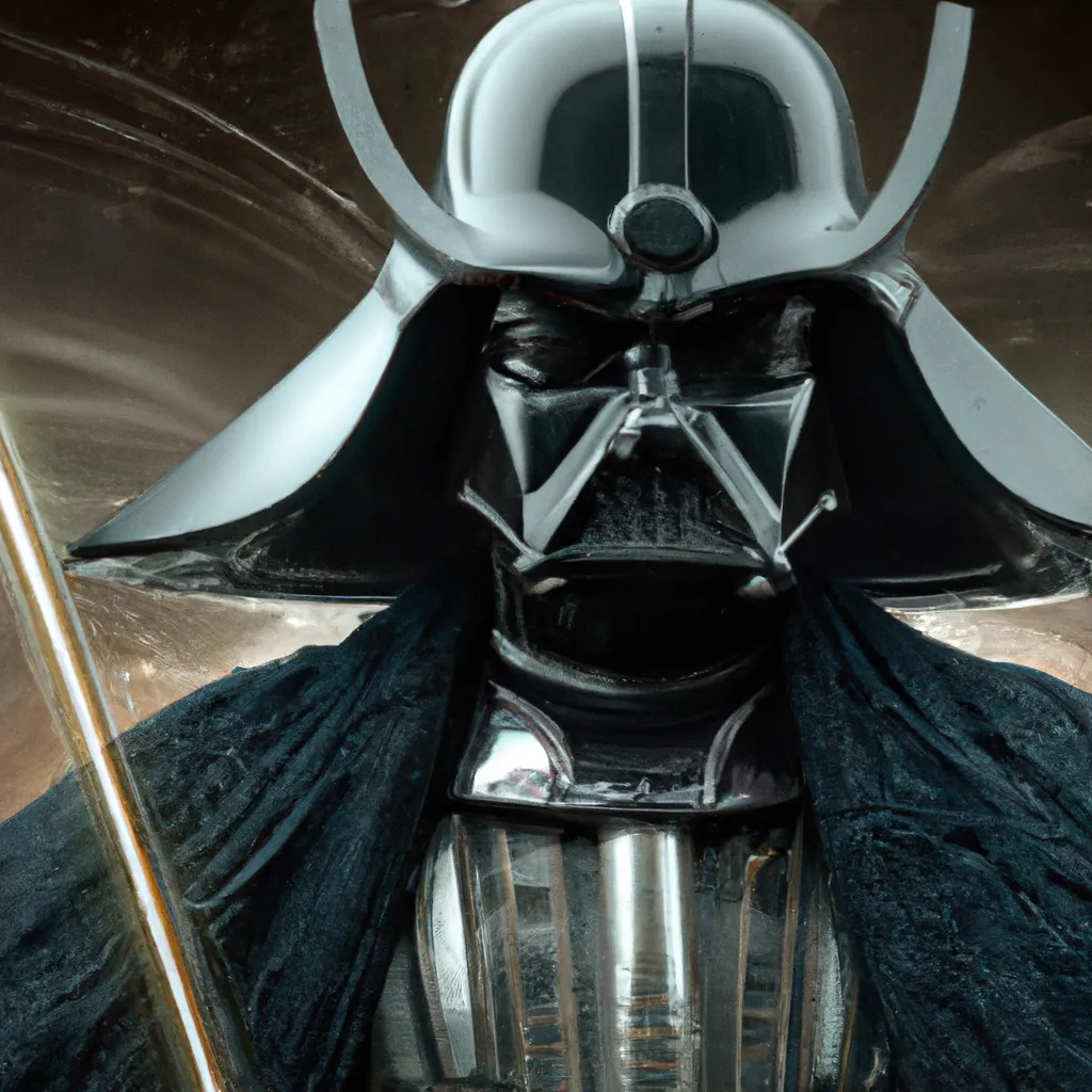 Prompt: Darth Vader as a Shogun, artstation,8K, high quality, highly detailed 