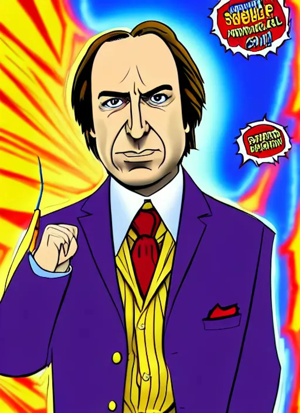 Prompt: Saul Goodman by Ken Penders