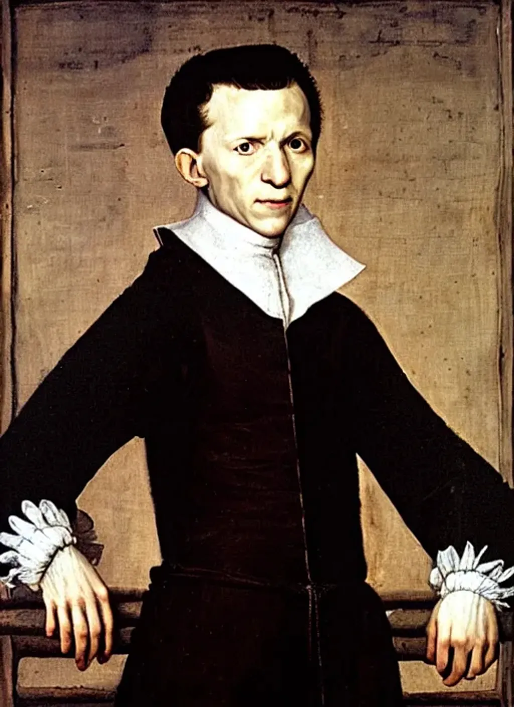 Prompt: Portrait of Tom Holland by Sofonisba Anguissola