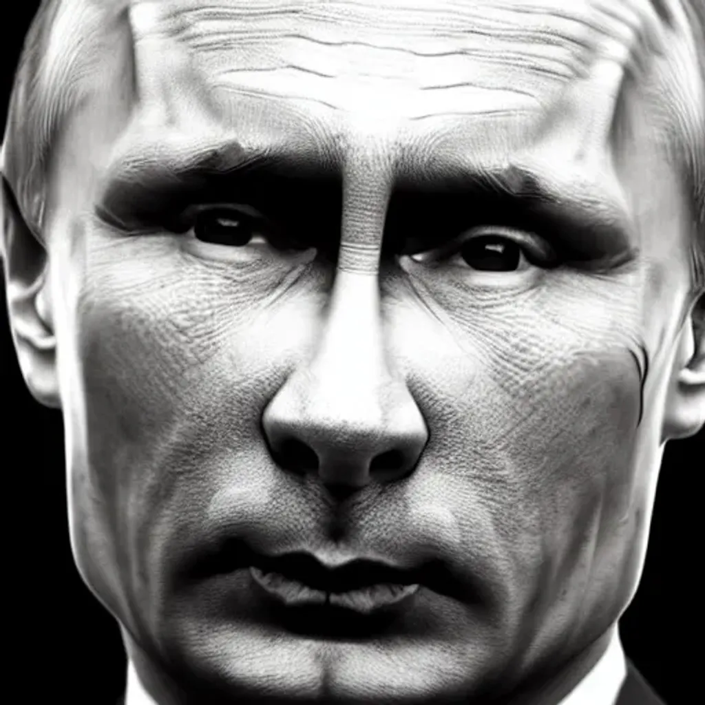 ultra realistic photo of vladimir putin, bloody face... | OpenArt