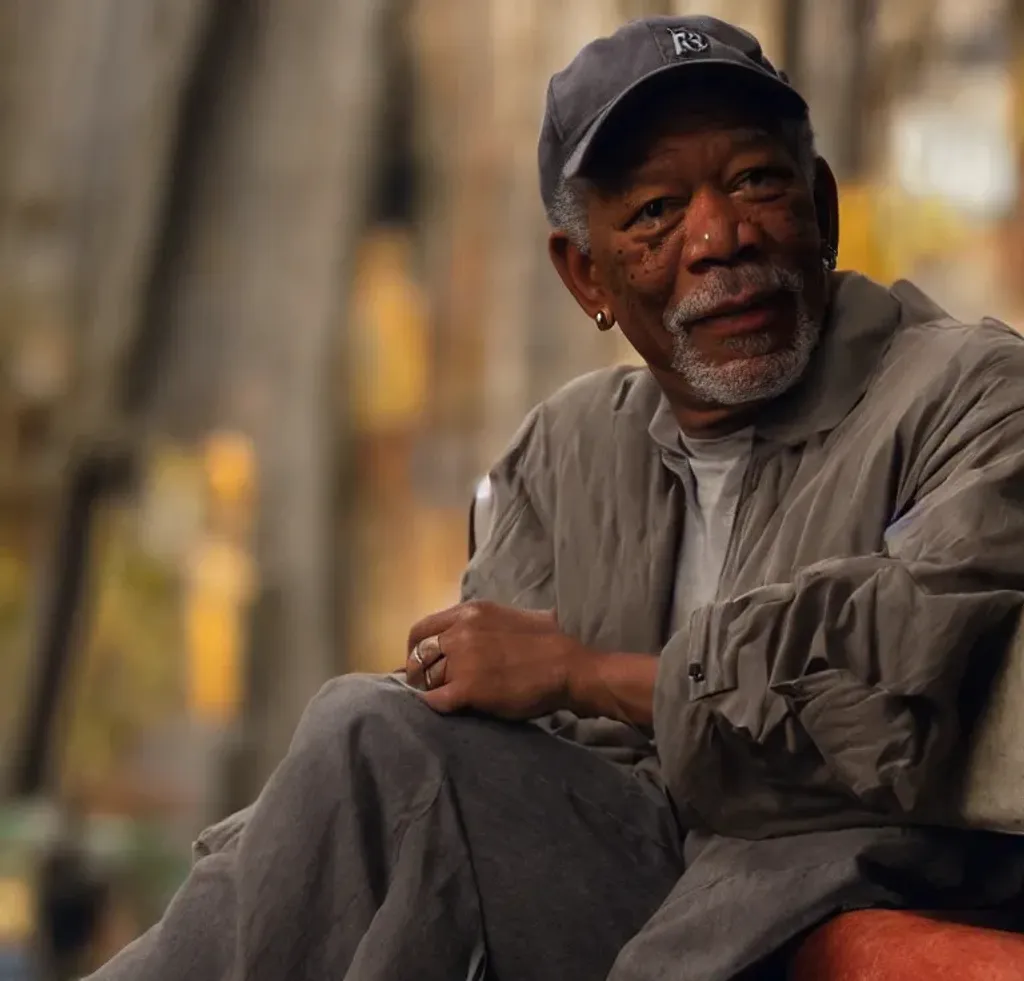 Prompt: Morgan Freeman, 4K, 8K, High Resolution