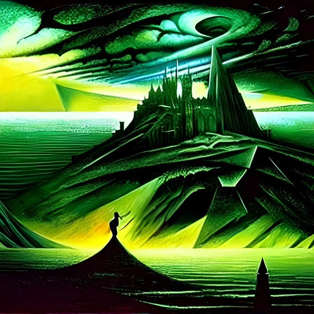 Prompt: Lord of the rings!

Impressive cubism Oil painting matte painting in the style of Dave McKean, Juan Gris, zdzisław beksiński, Tim Burton, Greg Rutkowski, Sho Murase, Dan Mumford. 

Inspired by outer space. 

Futuristic, epic, legendary,  cosmic, glowing, neon, cyberpunk, glitter, flashing, storms, milkyway, supernova, astronaut, space, galaxy, interstellar, universe, space, alien,  UFO, black hole, planets, holographic, astral, cinematic stunning intricate, mathematical, detailed, dramatic, atmospheric maximalist.