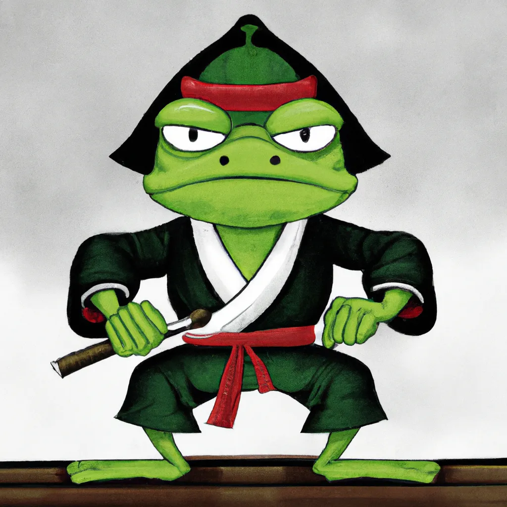 Kermit The Frog As A Samurai | OpenArt