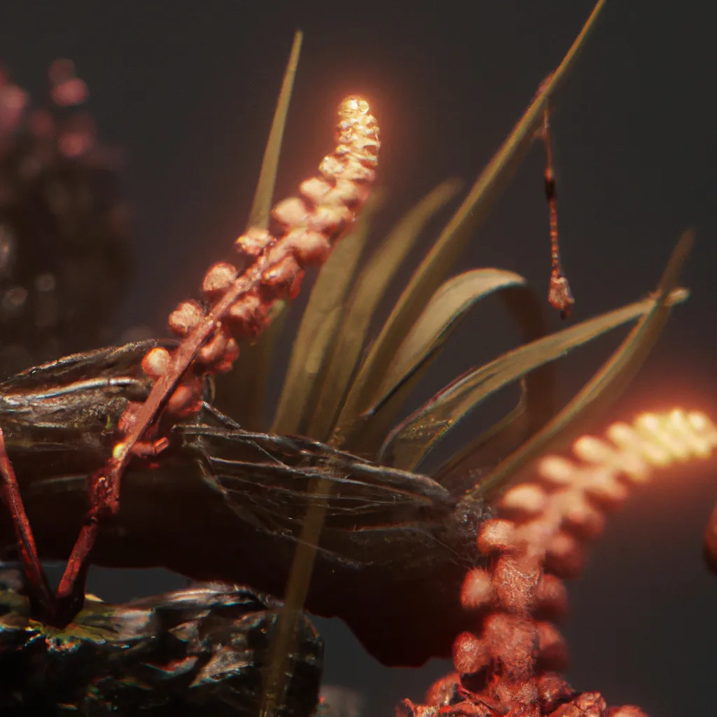 Prompt: Flora & Fauna Ireland, Trending on Artstation, volumetric lighting up close-up, nature, dark atmosphere, octane render, dystopian, micro details, 3d sculpture, ray tracing, 8k