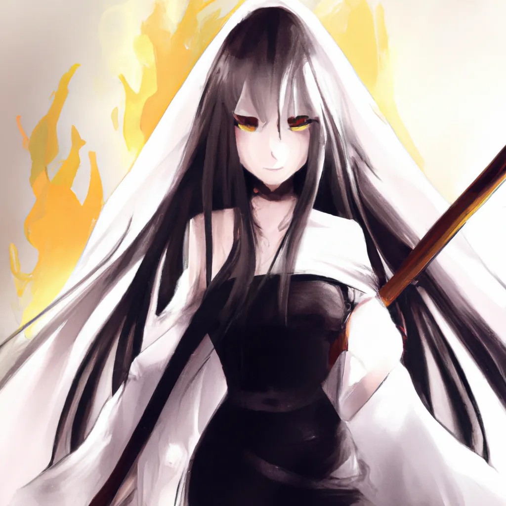 Beautiful Anime Character. with the Devil& X27;s Scythe Stock Illustration  - Illustration of anime, beautiful: 231446349