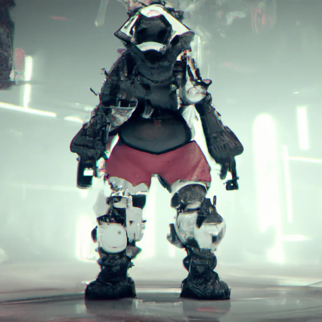 Prompt: flcl fighter character concept wearing streetwear with vintage robot mask, Astral realm ruins environment, very detailed robot full-body with symmetrical eyes, random head, full body, cinematic lighting, amazing composition , 3d octane render, unreal engine, 8k hyper realistic, soft illumination, trending artstation, environmental concept art, all in grey, cyberpunk, trending on ArtStation, cinematic lighting, colorful parts, front and side view