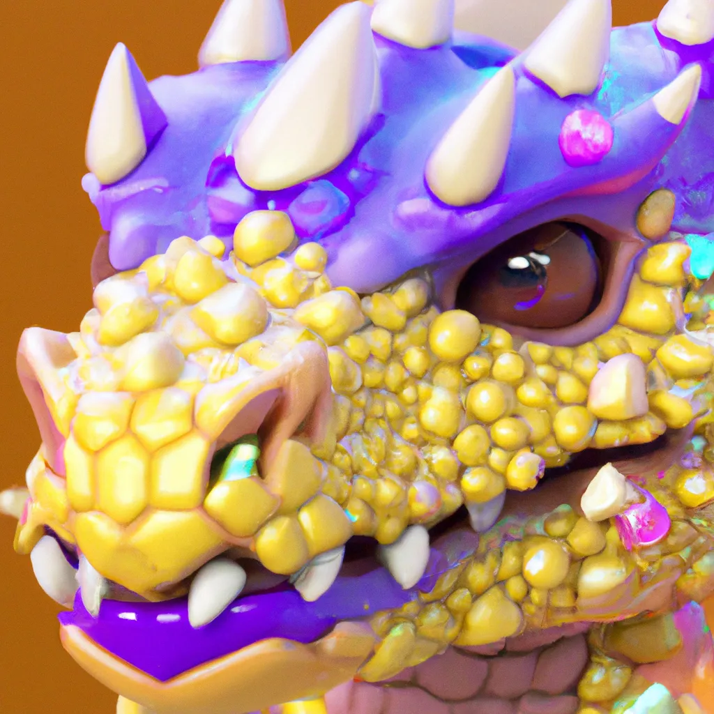 Prompt: Portrait of Candy Dragon, cute 4d rendered, sharp focus, cinematic, extremely detailed, studio quality, trending in artstation, smooth