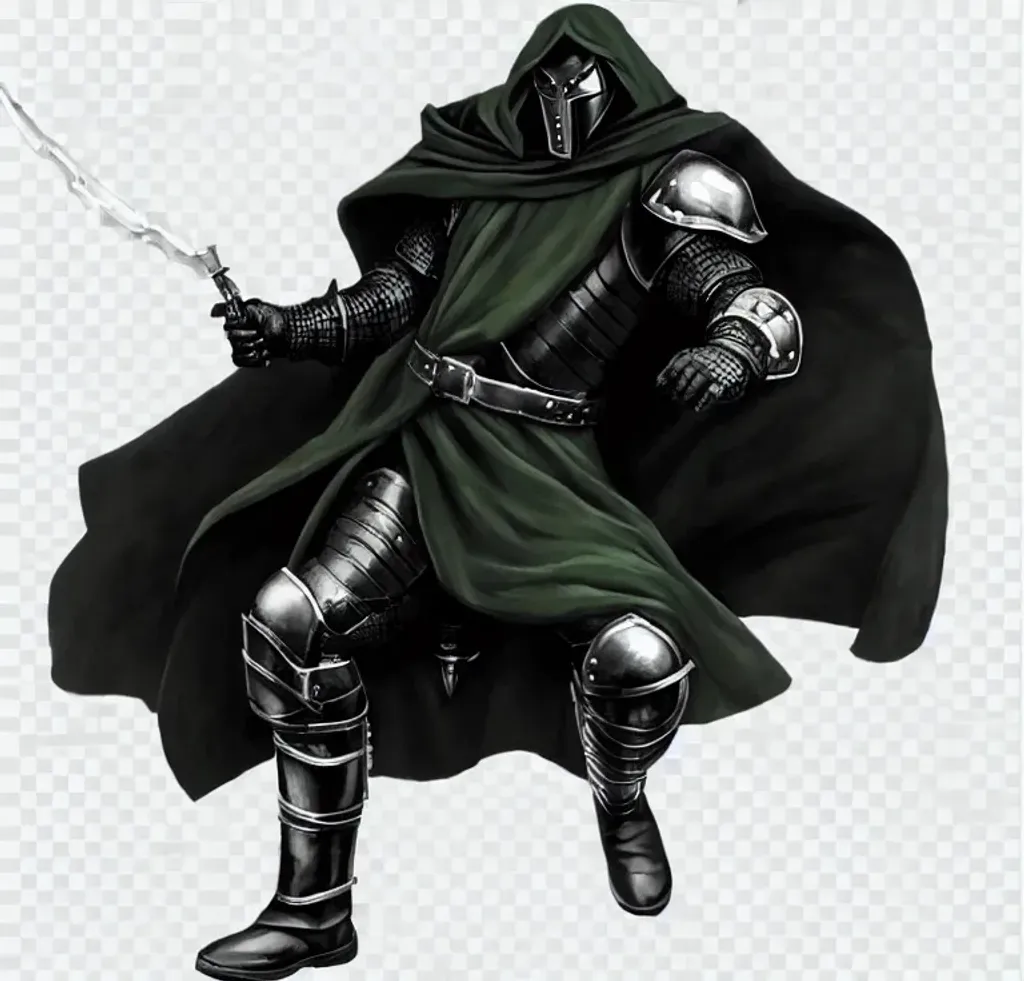 he is a super villain, wearing a Black robe undernea... | OpenArt