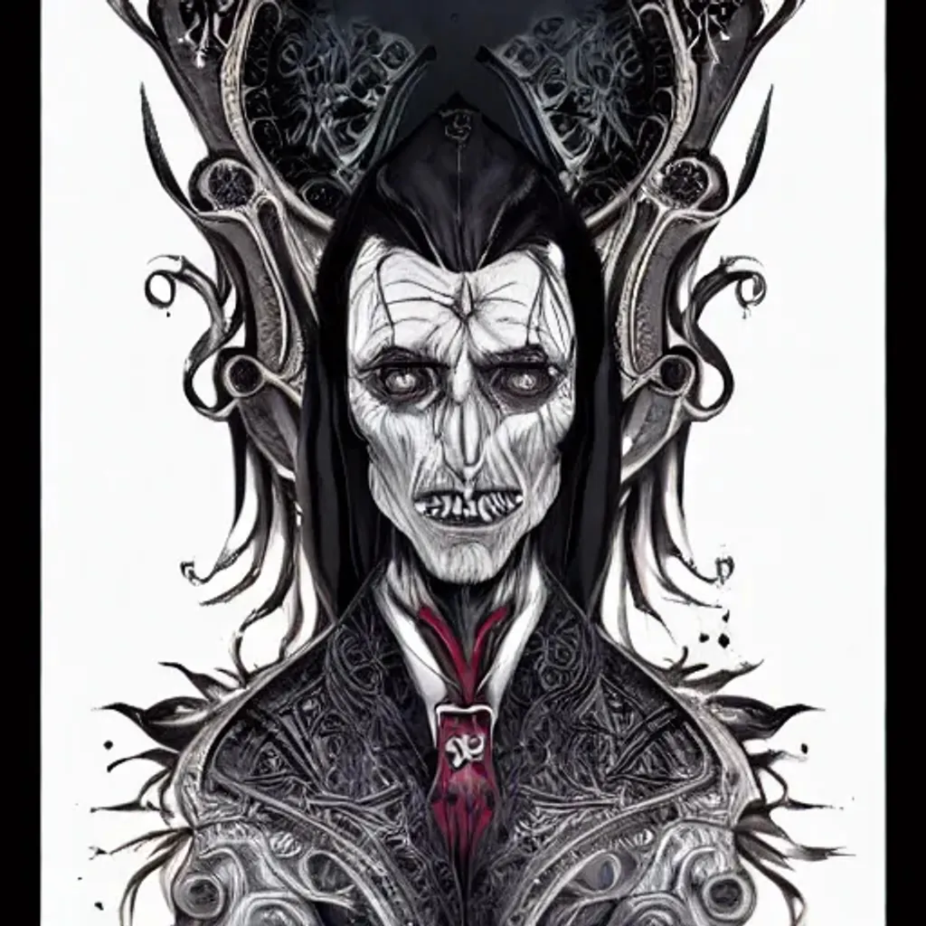 vampire, priest, whole body, high quality, symmetri... | OpenArt