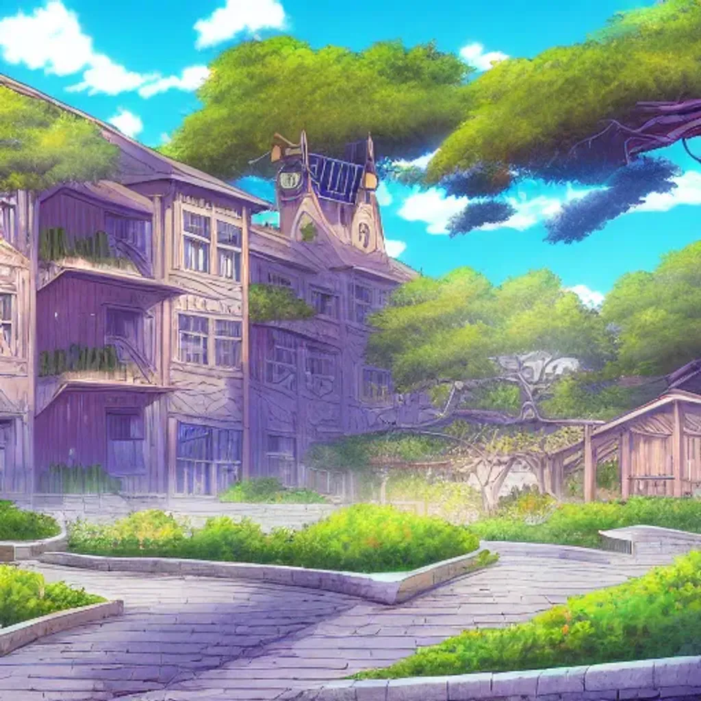 Prompt: Anime Scenery