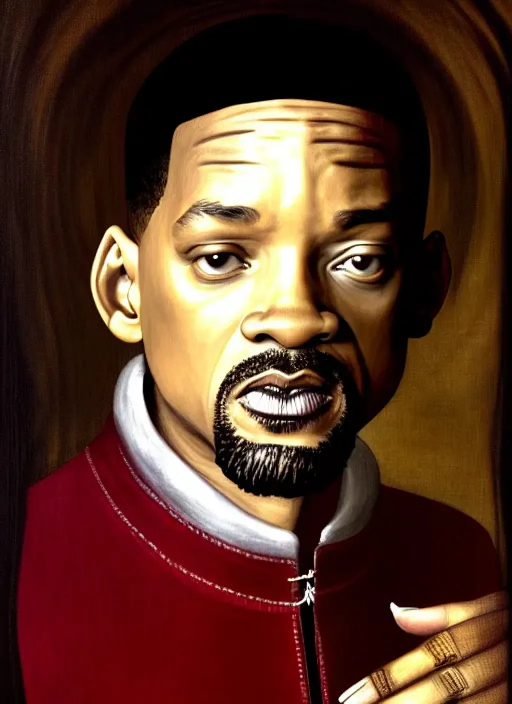 Prompt: Portrait of Will Smith by Sofonisba Anguissola