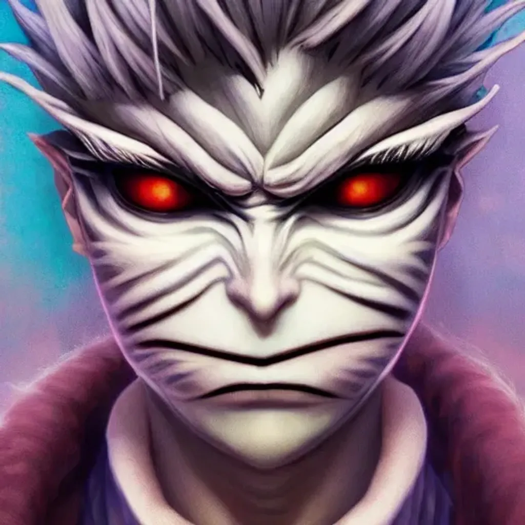 highly detailed surreal vfx portrait of ryuk from