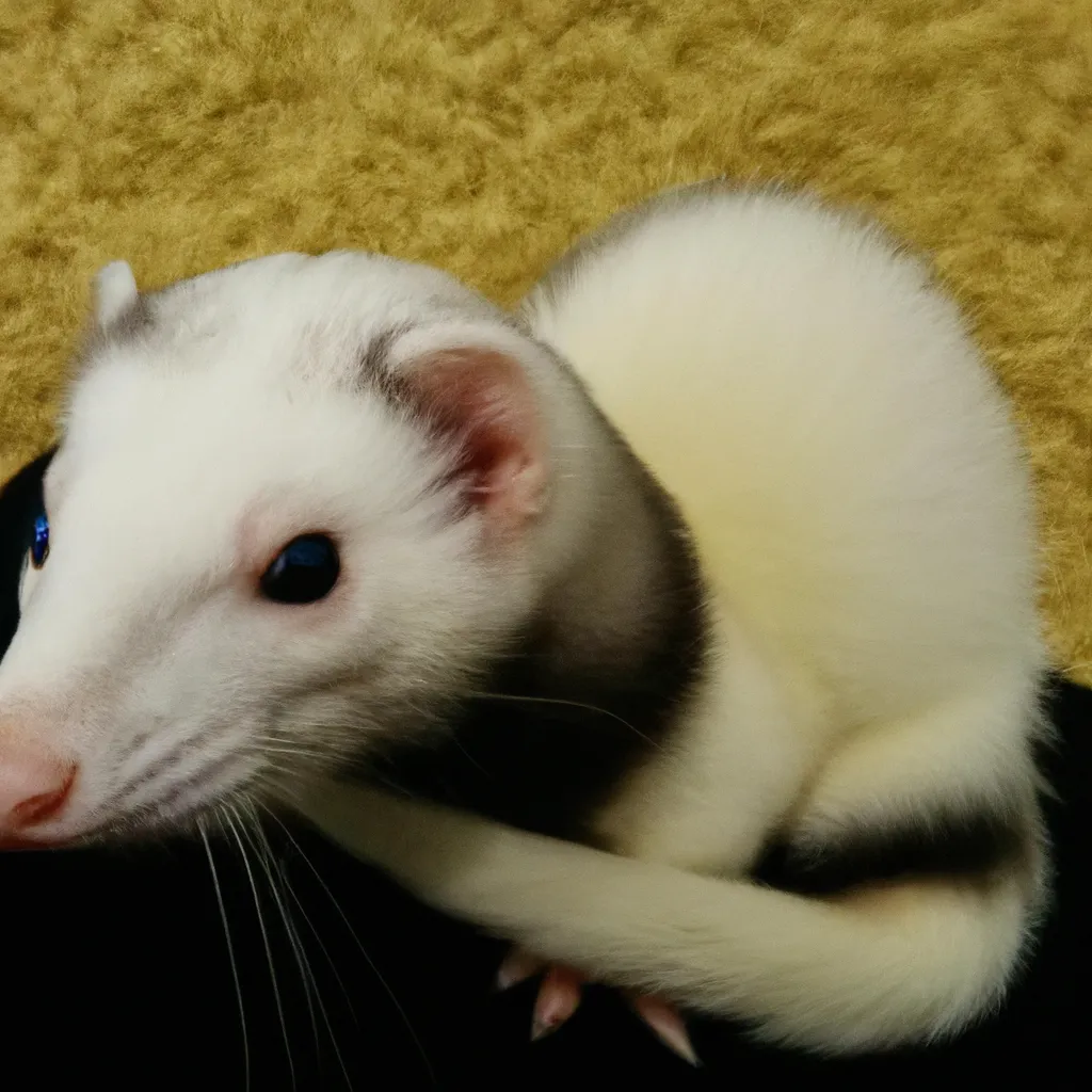 Prompt: ferret rat hybrid