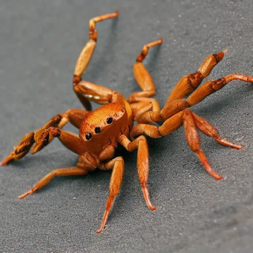 Prompt: Scorpion Spider.
