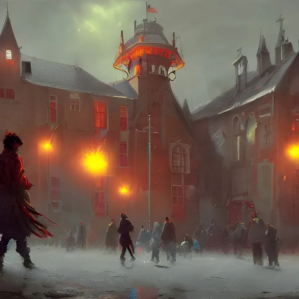 Prompt: Piet,  vivid colors, atmospheric, cinematic, by Willem van Veldhuizen, in the style of  greg rutkowski