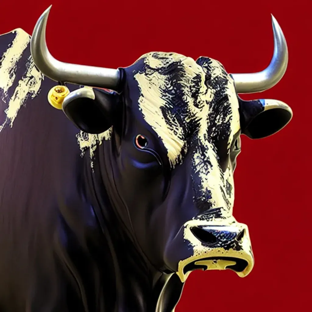 Prompt: Premium Bull nft