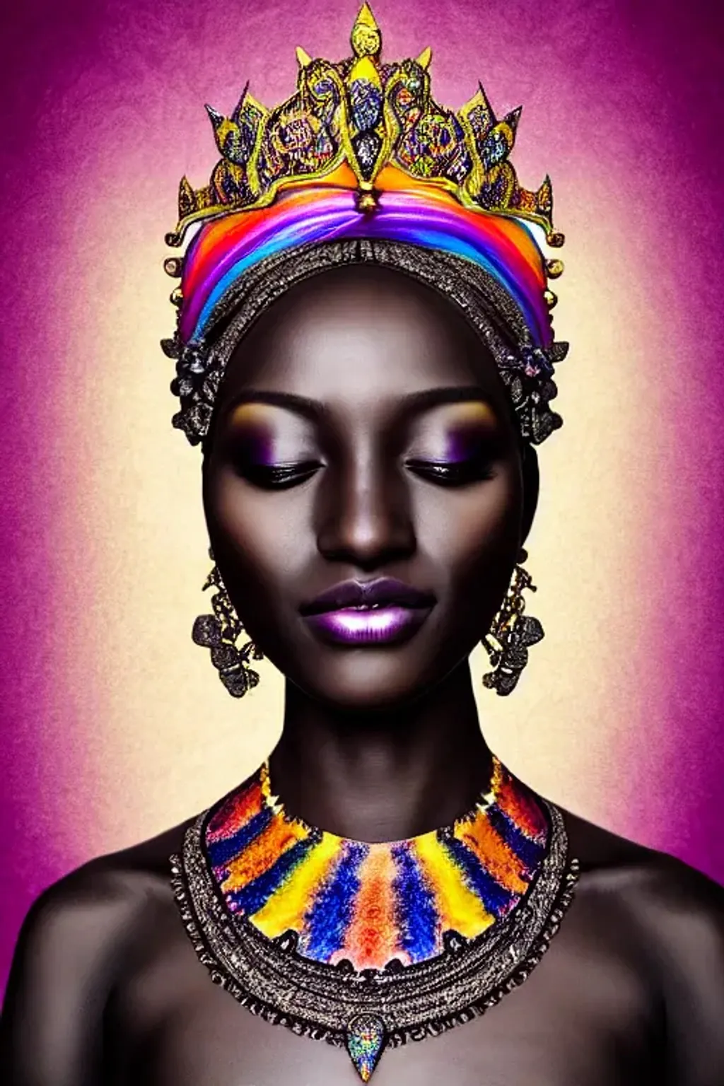 breathtakingly detailed digital art: dark skinned Ra... | OpenArt