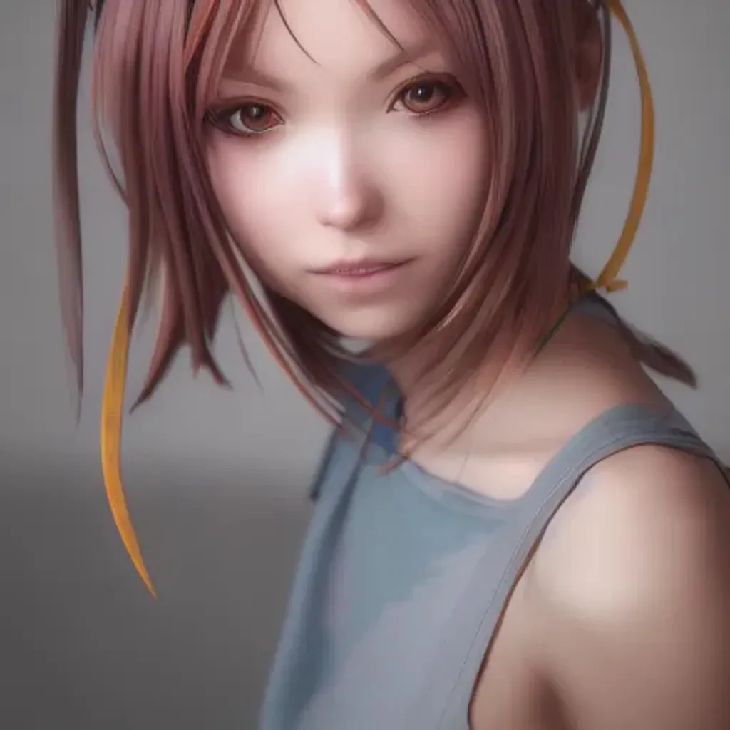 Prompt: Anime_girl, portrait, hd, unreal engine, 8k, hyper detail, beautiful, post processing, octane render, sad face