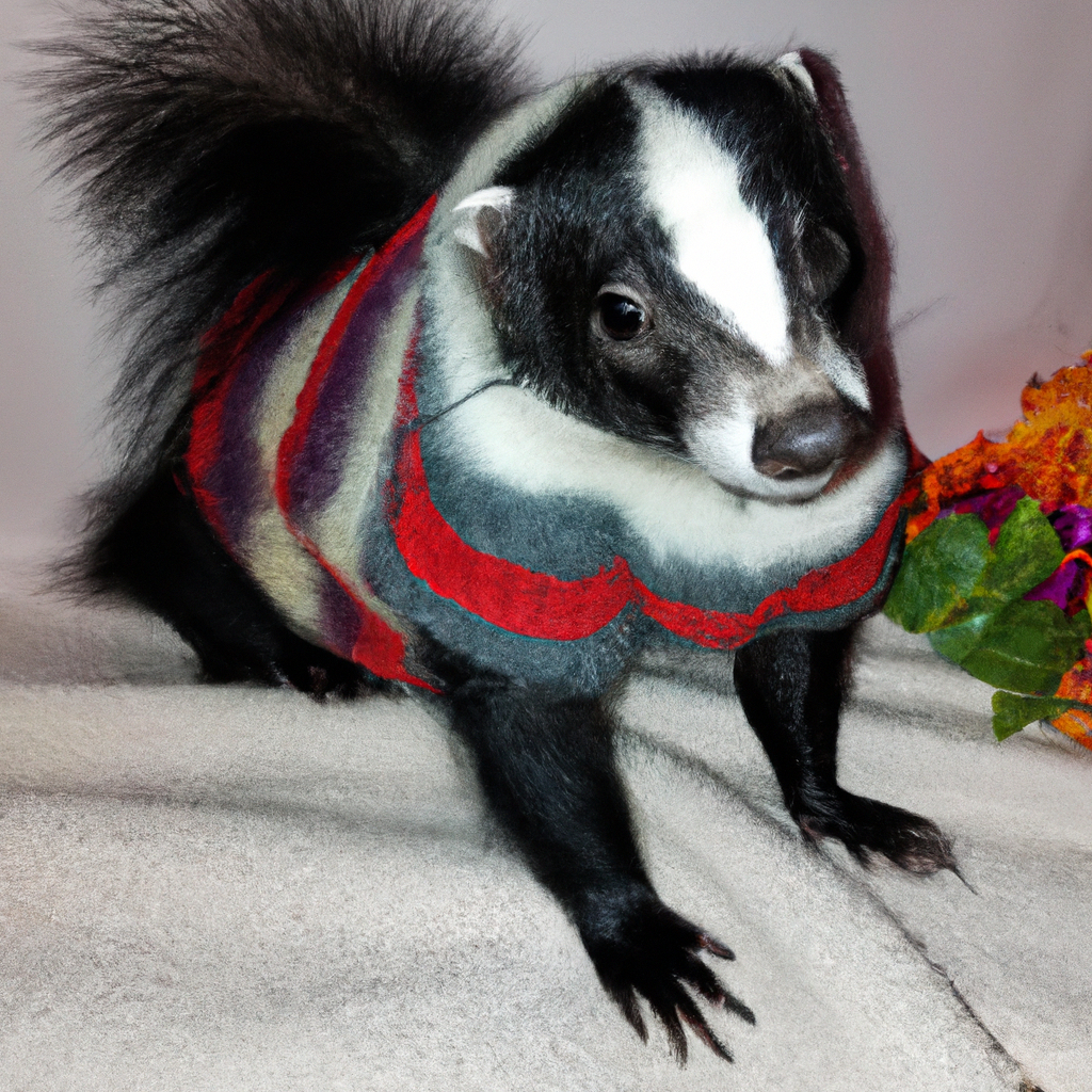 Skunk sweater deals