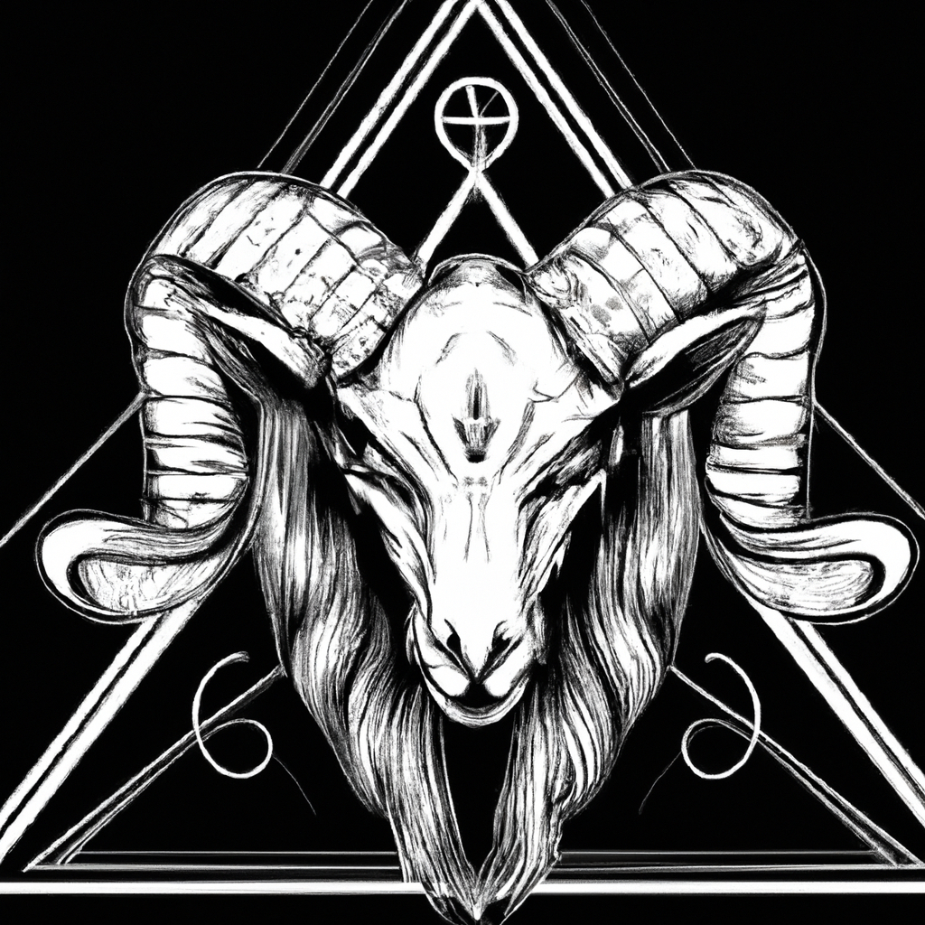 baphomet goat beast demoness | OpenArt