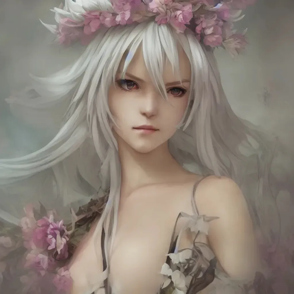Prompt: a beautiful portrait of an attractive white hair cute witch from final fantasy in a white witchpunk dress, beautiful sakura flowers surrounding her, witch hat, fantasy, beautiful figure, character design, full body, low angle shot, by artgerm, alphonse mucha, sakimichan, cinematic lighting, Photorealism, High detail, Sony Alpha α7, ISO1900, full body, by Hyung-tae Kim