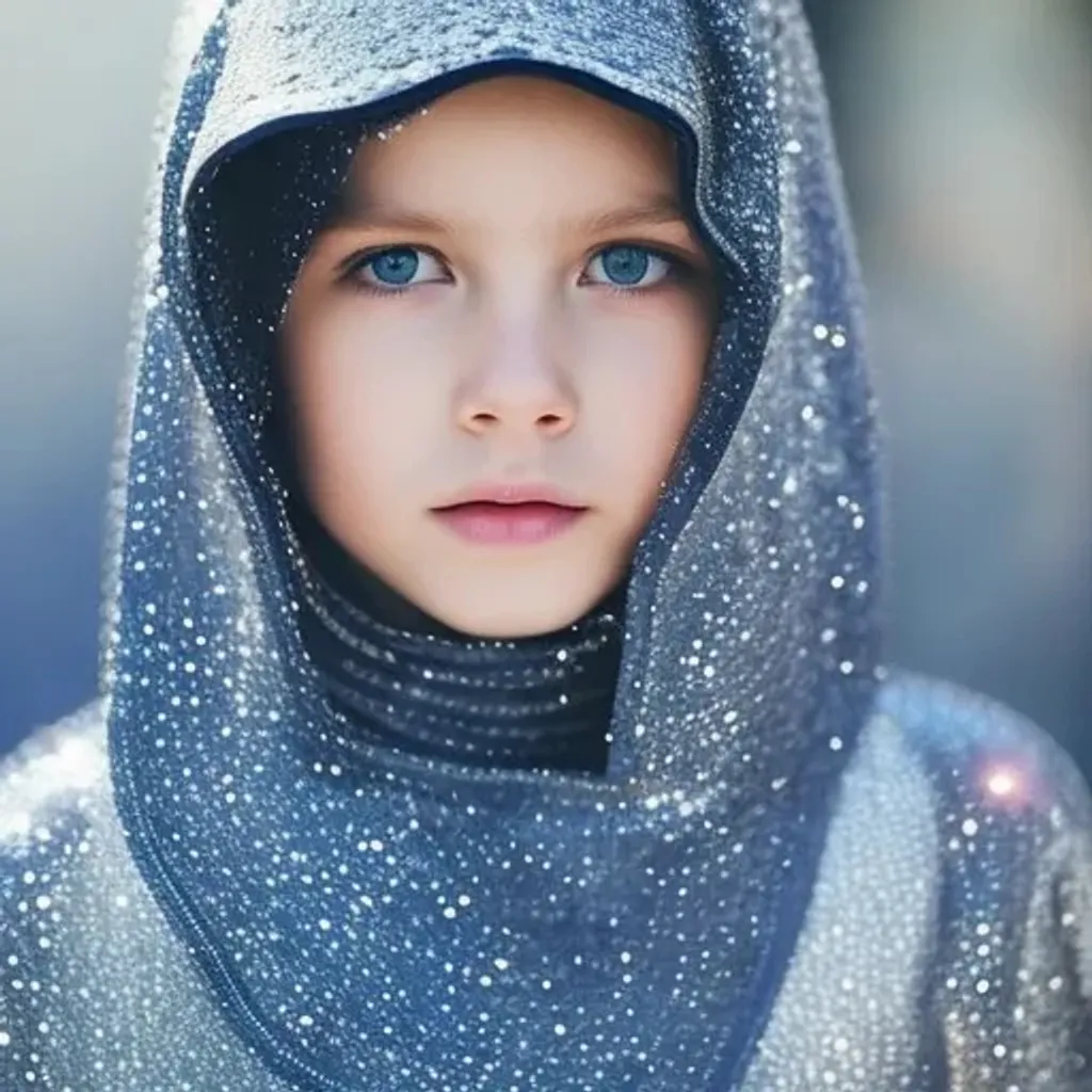 cute beautiful russian child girl from another civ... | OpenArt