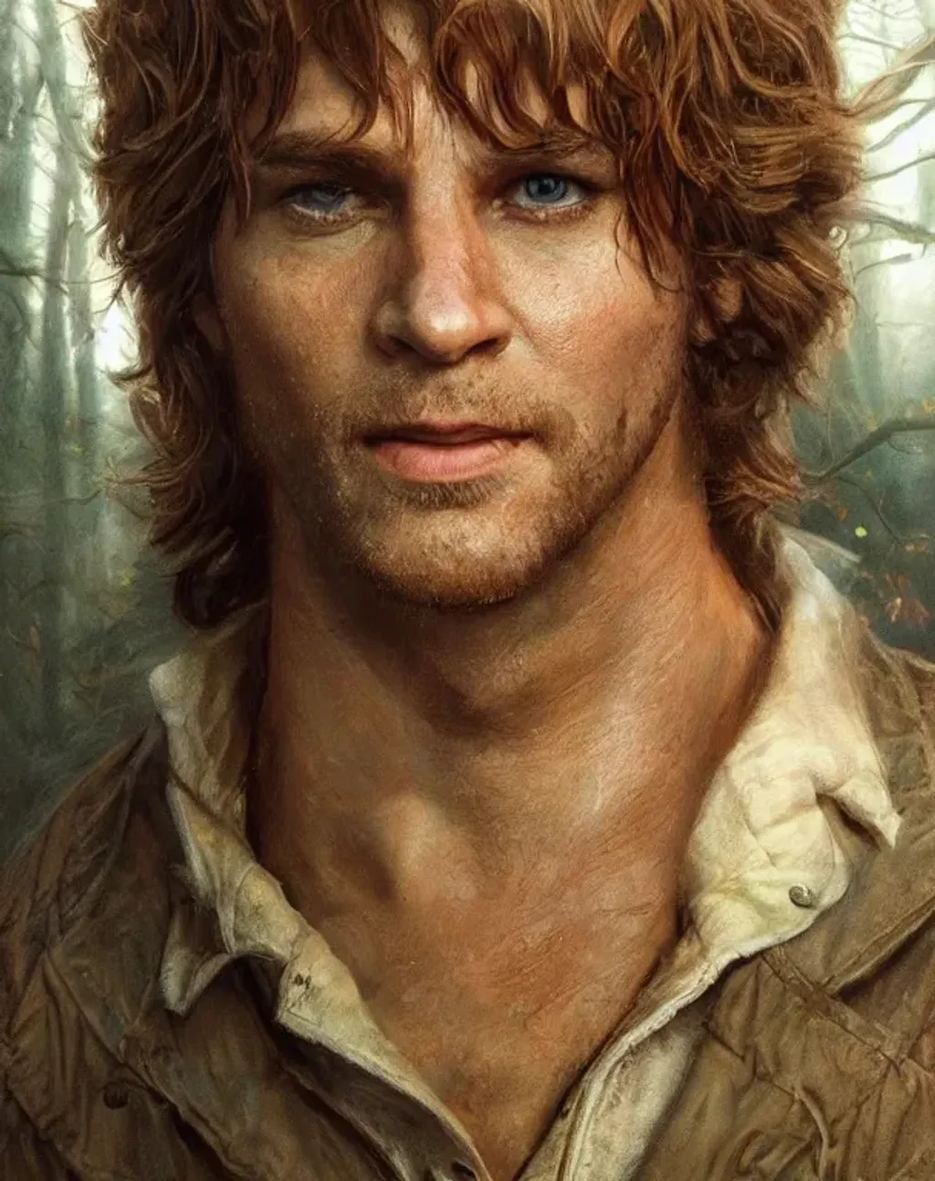 Prompt: Portrait of {Tom cruice as Jack from Legend 1985} with {brown} hair and with cute face, {magical forest}, perfect composition, hyperrealistic, super detailed, 8k, high quality, trending art, trending on artstation, sharp focus, studio photo, intricate details, highly detailed, by greg rutkowski