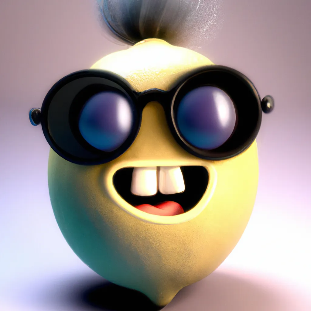 prompthunt: emoji of smile, pixar style, 3d, octane render, hd, no