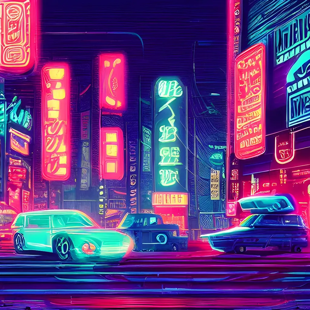 Prompt: a mid-19th century american mafia gangster in cyber punk, futuristic, neo Tokyo, blade runner city concept art, in the style of Syd Mead, award winning illustration, neon lights, raining, pixel art