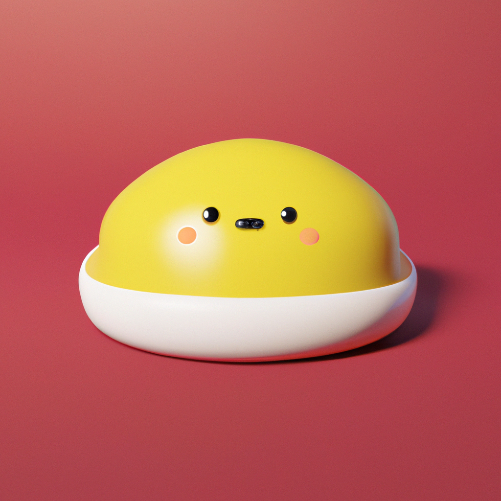 3D Render of Gudetama by sanrio | OpenArt