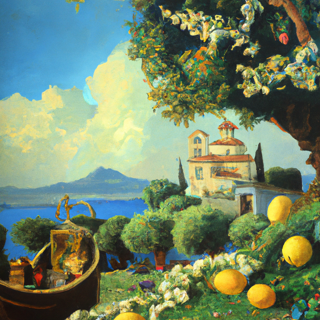 Painting Of An Arcadia Scenery By Mady Benzecry | OpenArt