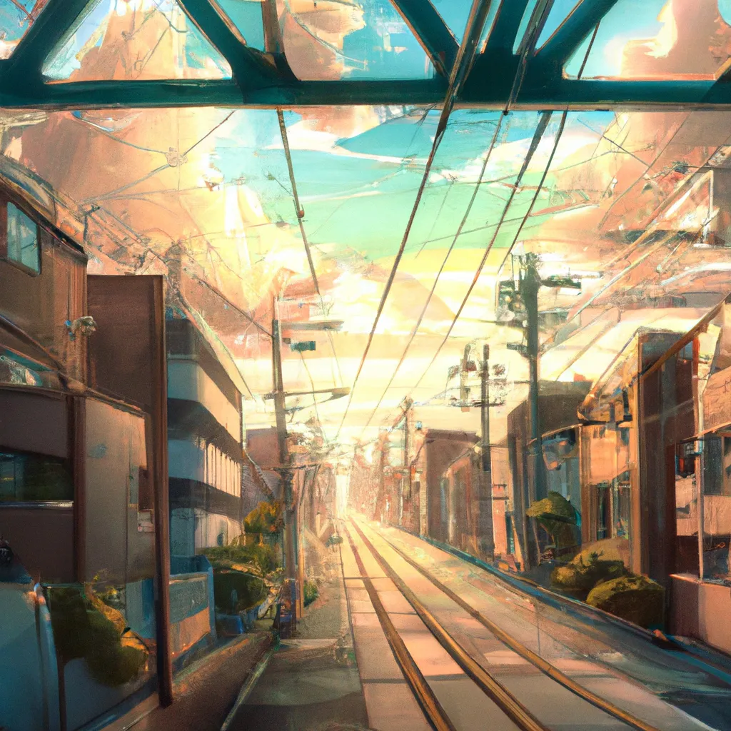 Prompt: The Administrative District, Setagaya, Anime concept art by Makoto Shinkai