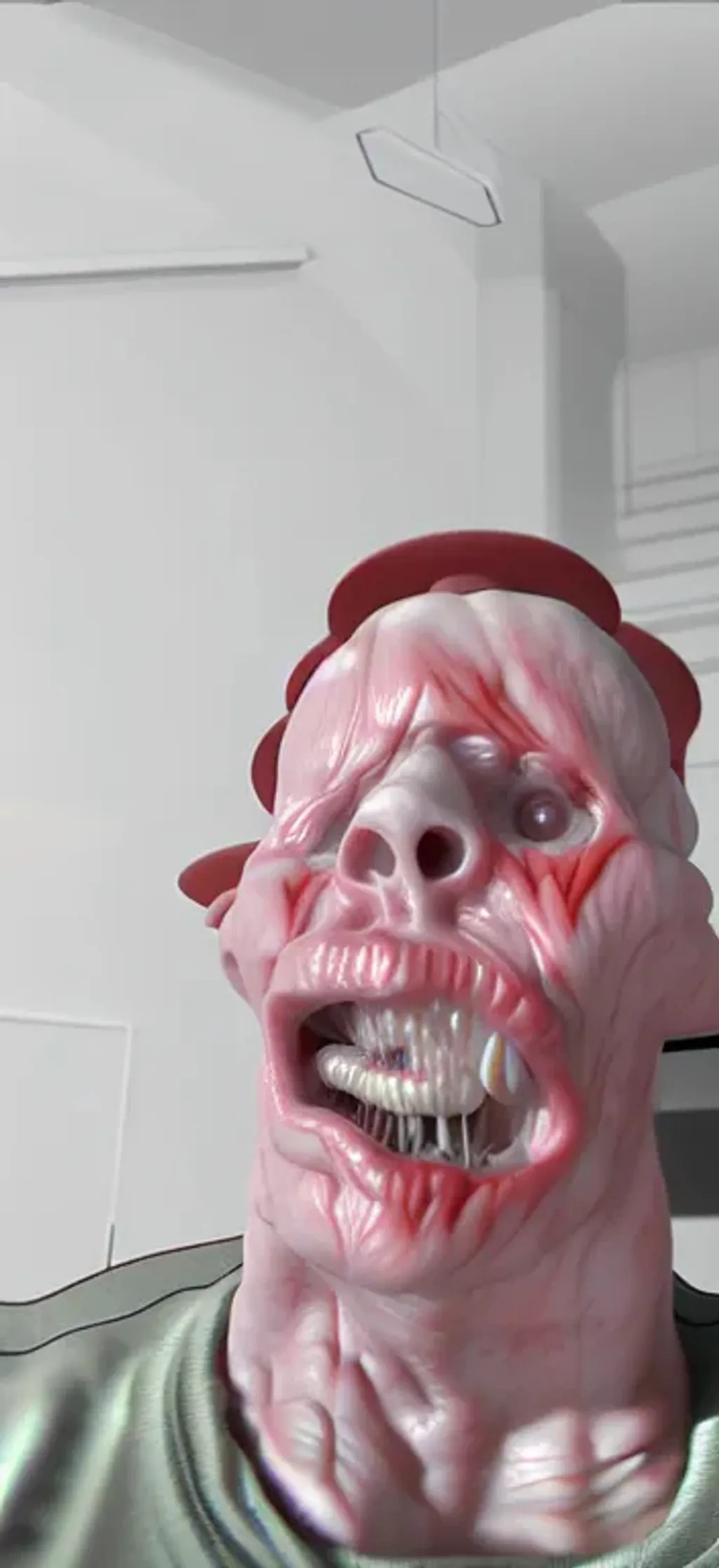 Prompt: horror, unsettling, disturbing, ray tracing HD