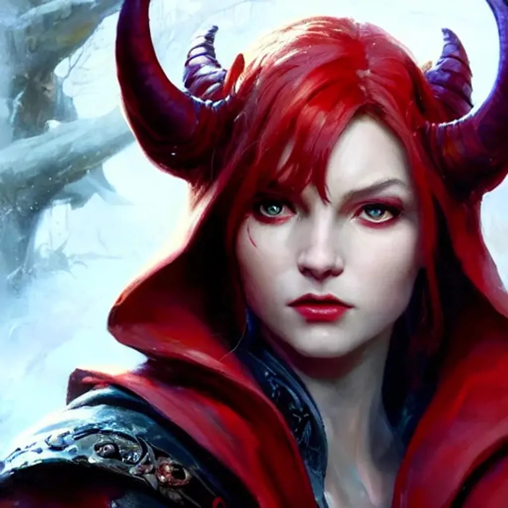 Closeup Face Portrait Fantasy Concept Art Of A Tief OpenArt closeup-face-portrait-fantasy-concept-art-of-a-tief-openart